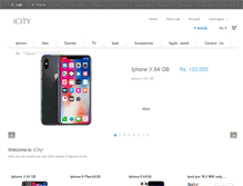 Tablet Screenshot of icity.pk